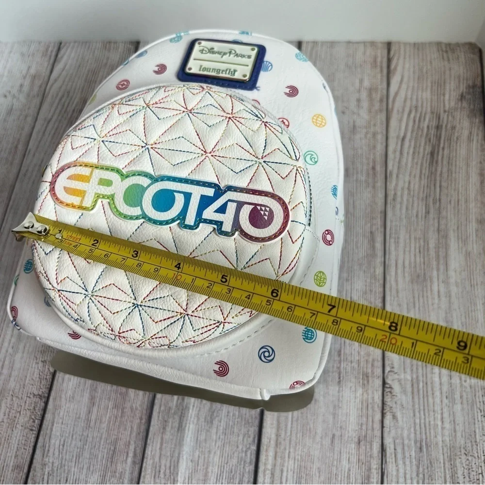EPCOT Disney 40th Anniversary Loungefly Bag NWT